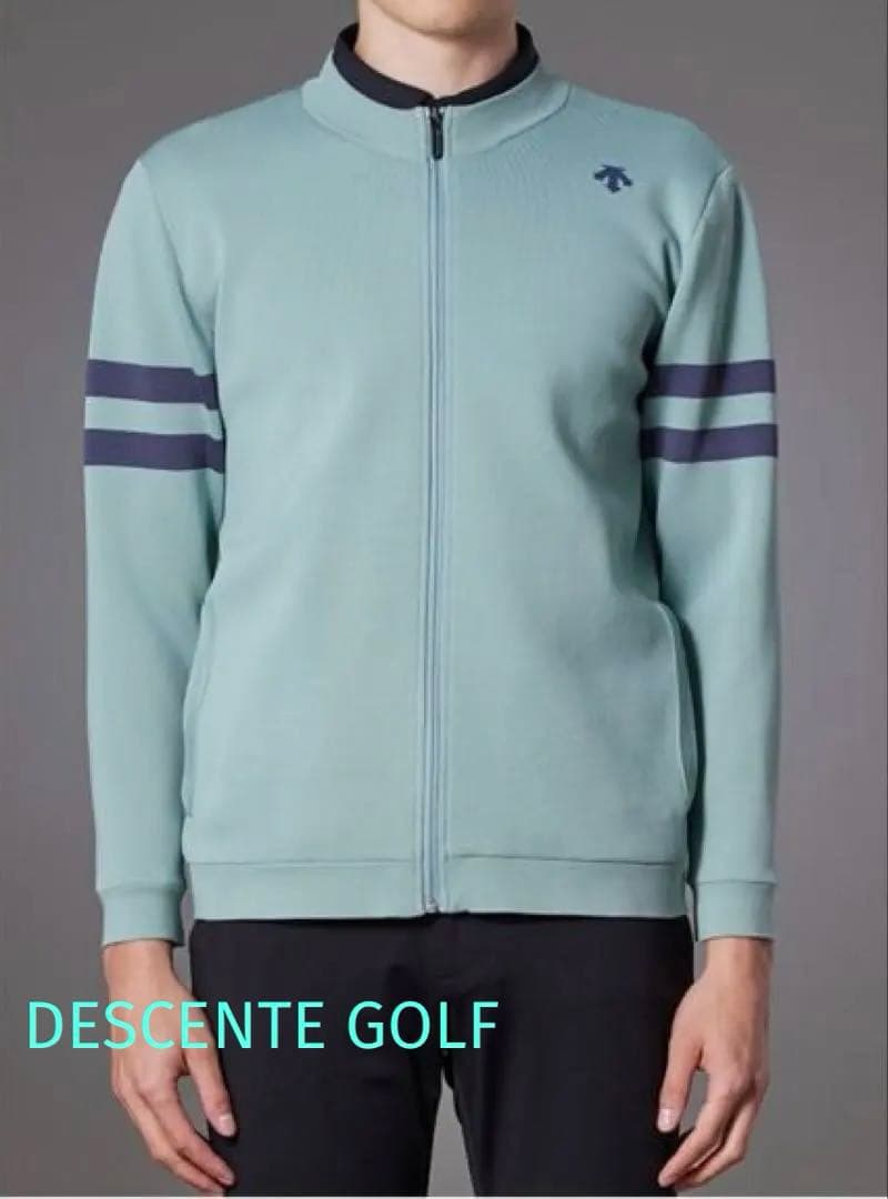 丸大豆さん専用　デサントゴルフ フルジップジャケット ミントグリーン　サイズM