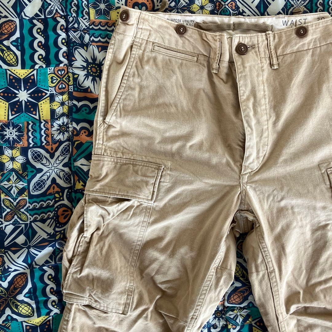 ¨RRL Ralph Lauren.CARGO COTTON PANTS