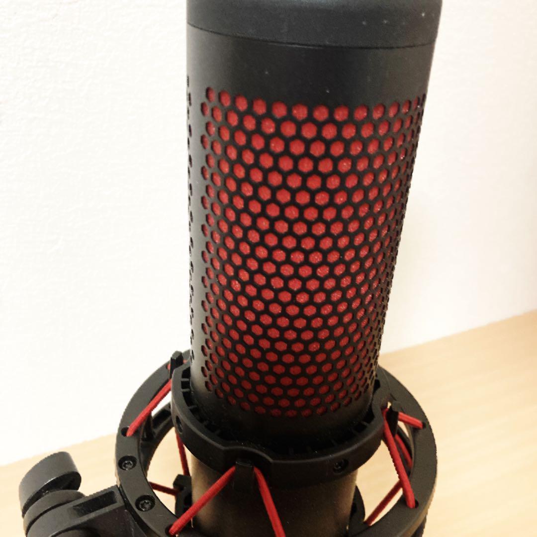 美品HyperX QuadCast スタンドアロンマイク
