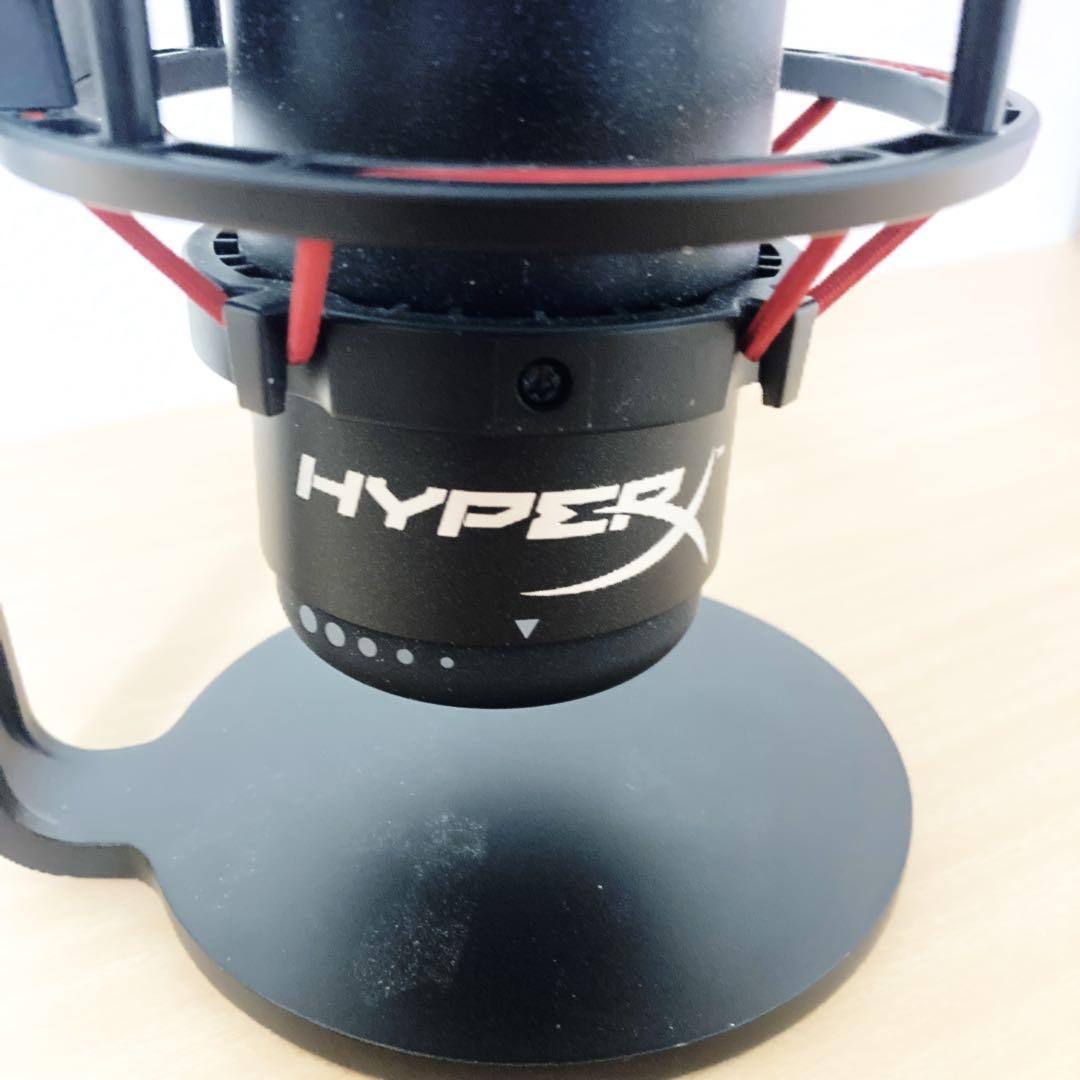 美品HyperX QuadCast スタンドアロンマイク