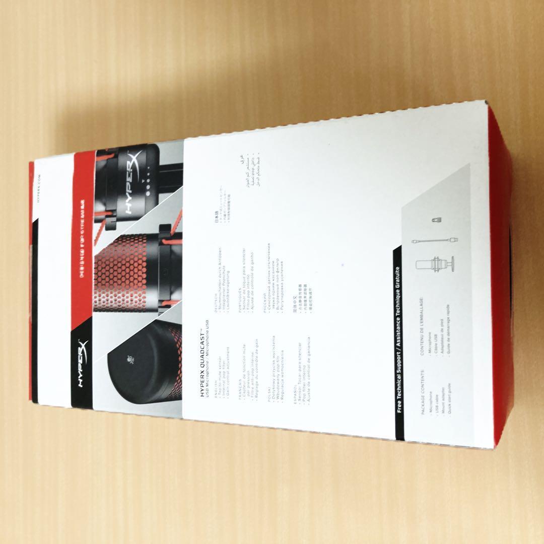 美品HyperX QuadCast スタンドアロンマイク