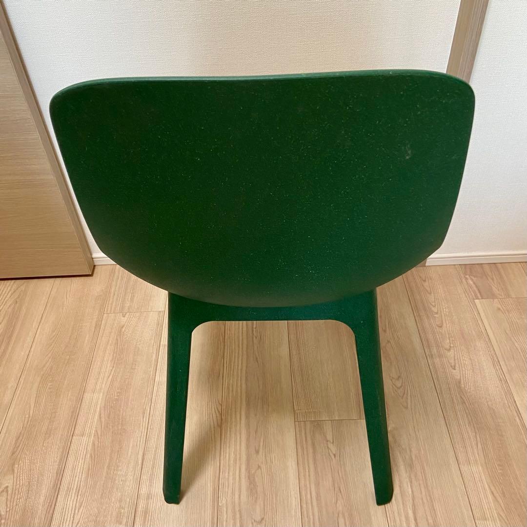 IKEA ODGER ダイニングチェア グリーン 廃盤色 椅子