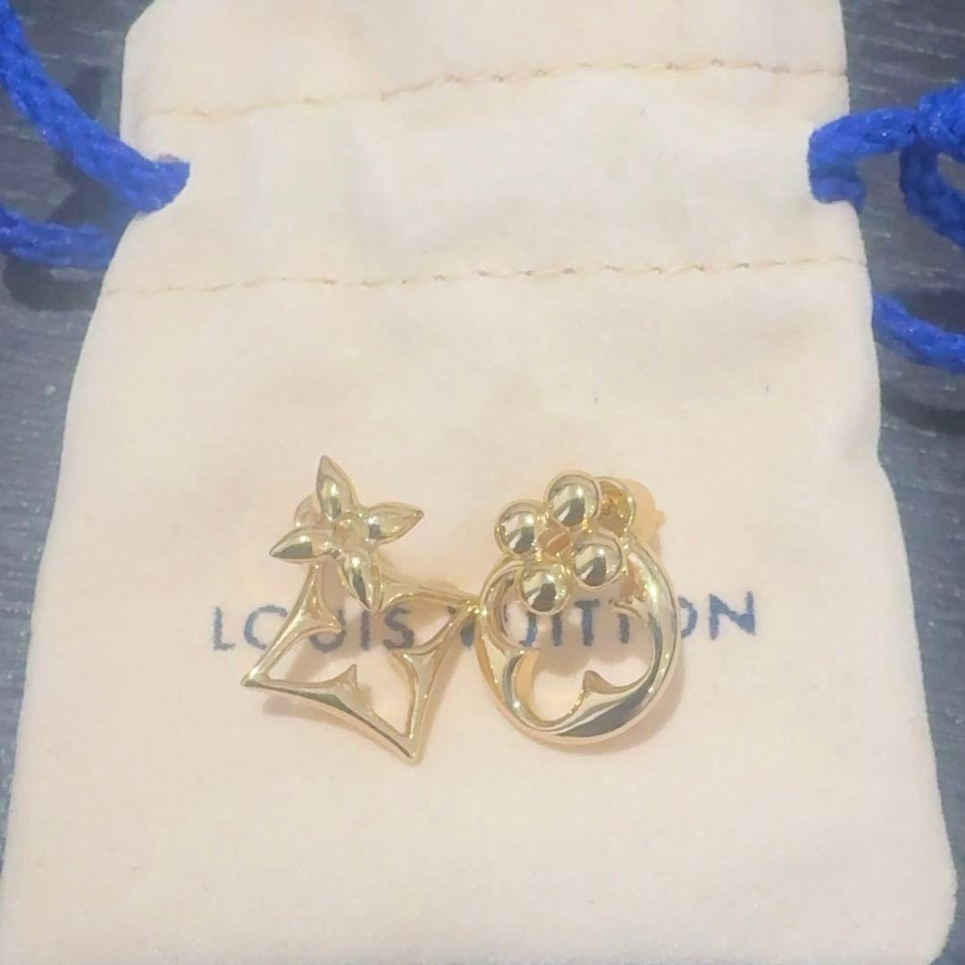ルイ ヴィトン フラワーグラム ピアス 美品