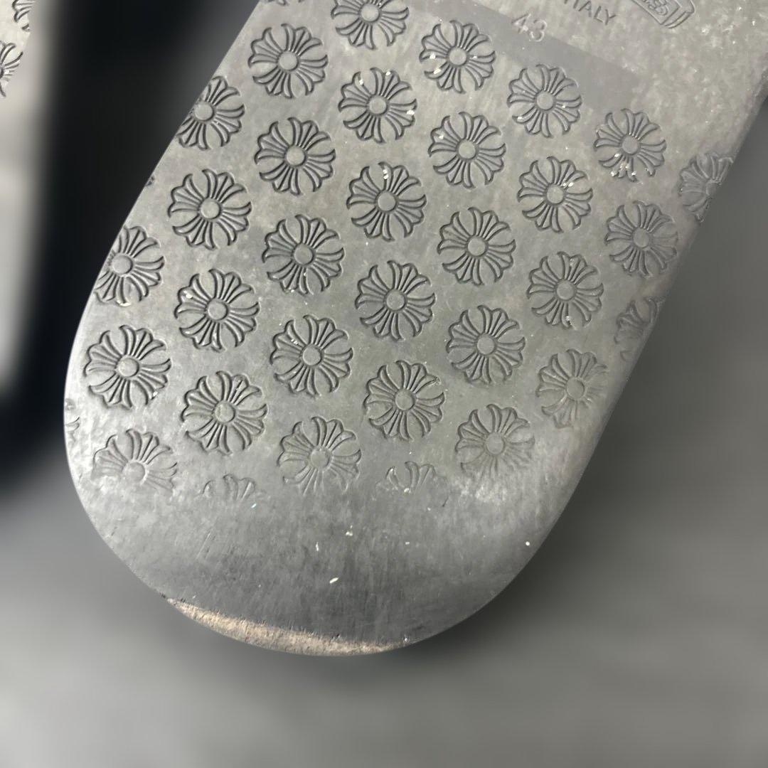 クロムハーツ　レザー　スライドサンダル　MATTY BOY ブラック　チョンバー