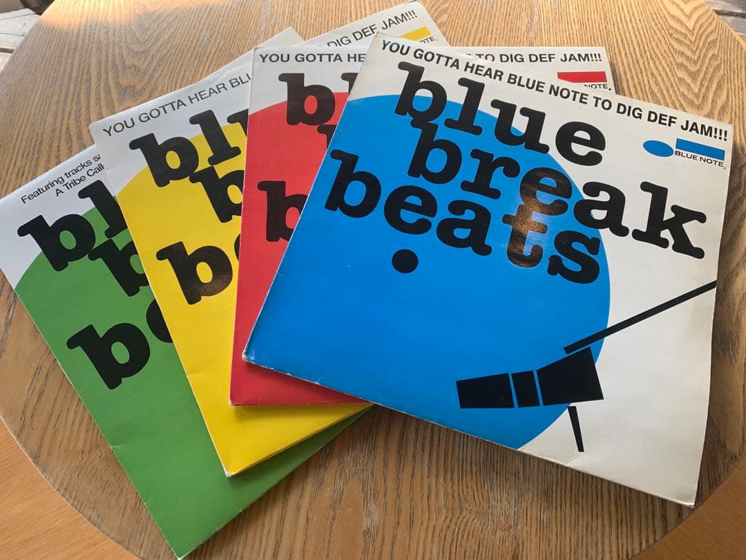 blue break beats 2LP×4枚セット サンプリングソース ネタ