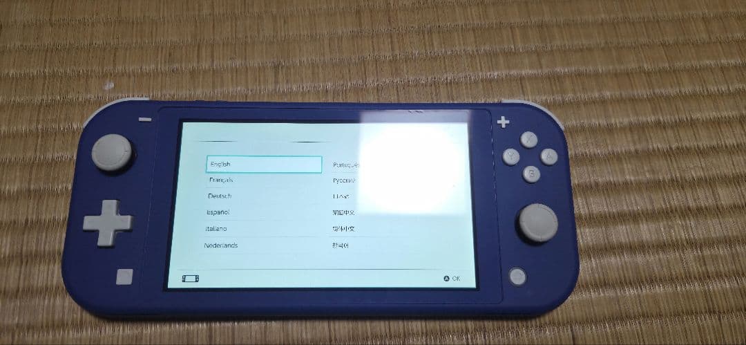Nintendo Switch Lite ブルー 本体 microSDつき