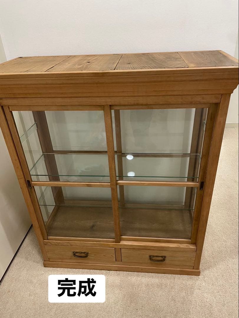pejite ペジテ ガラスキャビネット ※港区現地引き取りor発送　要相談