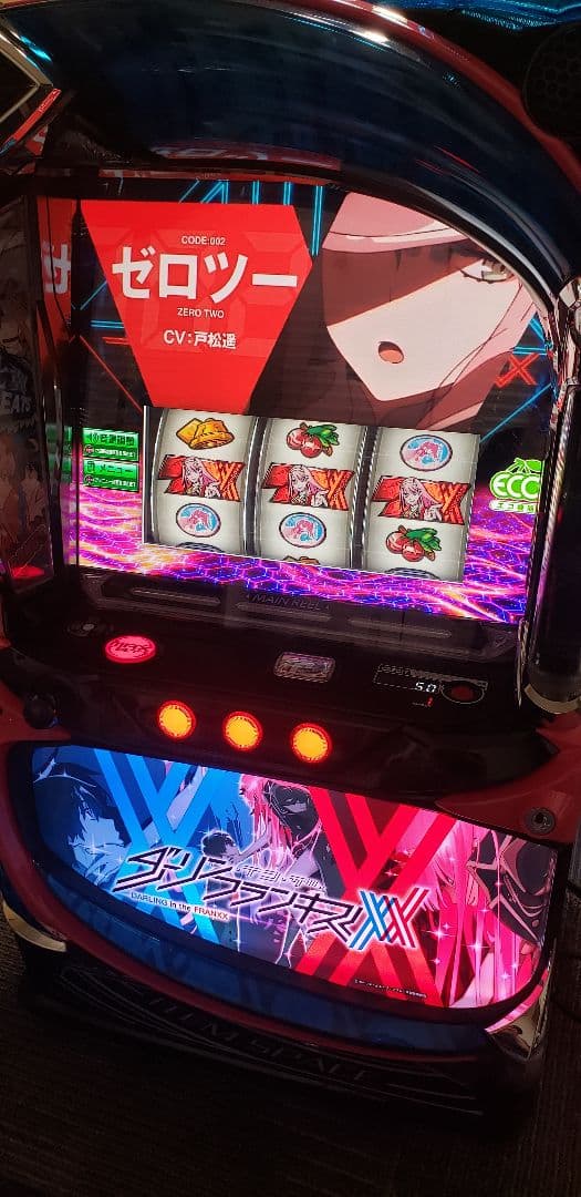 ♪パチスロ実機　スパイキー　ダーリンインザフランキス　ユニット付き♪