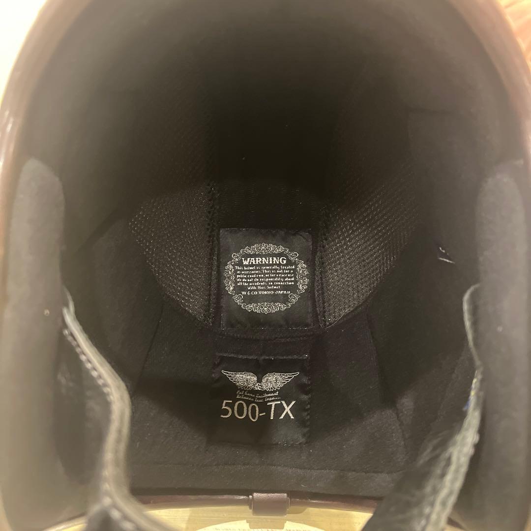 友*愛様 TT&CO. 500-TX レザーリムショット　アイボリー Sサイズ