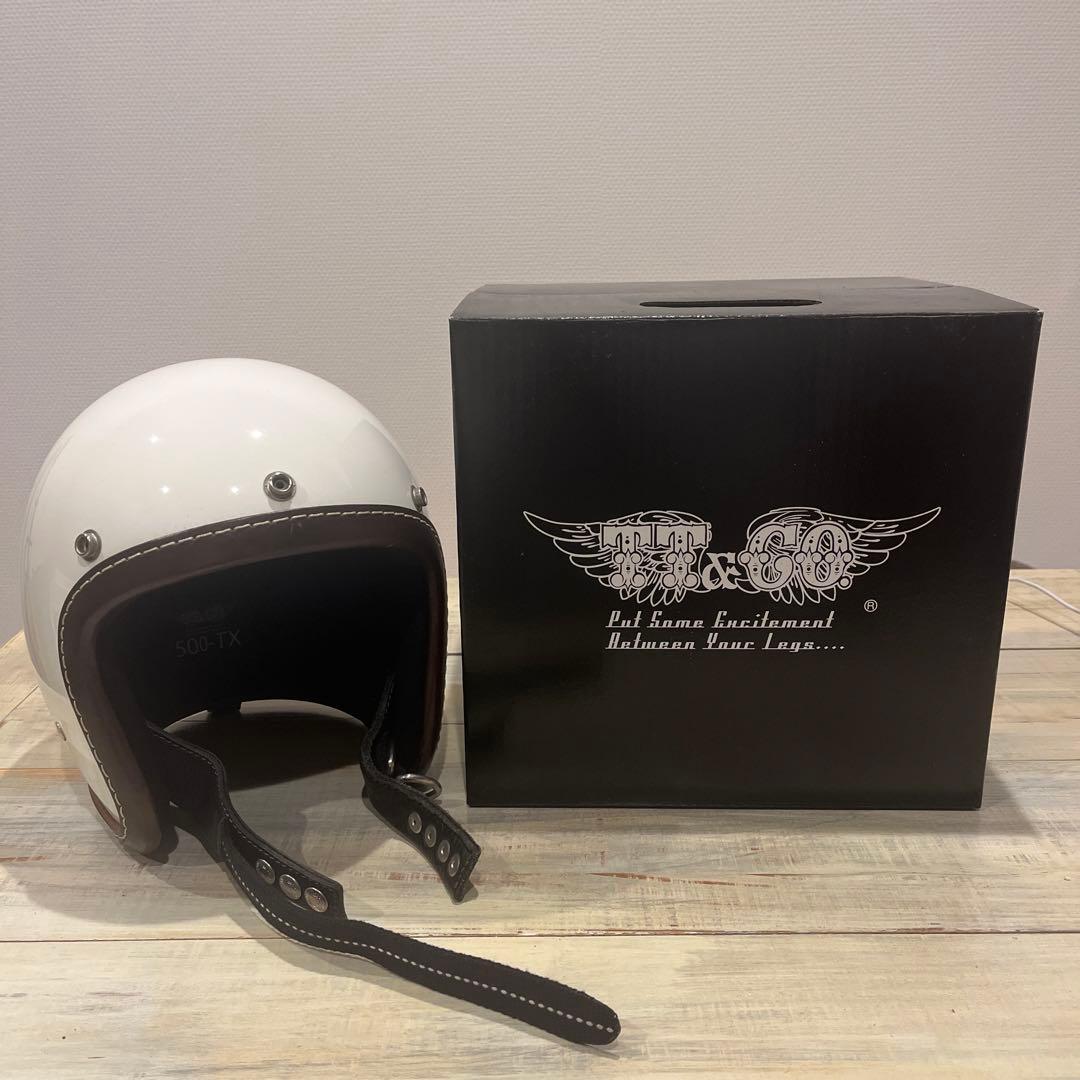 友*愛様 TT&CO. 500-TX レザーリムショット　アイボリー Sサイズ