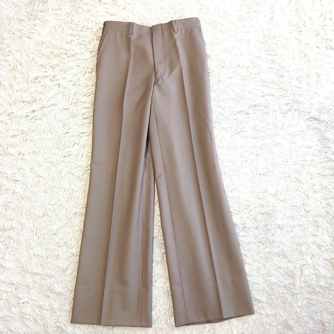 【未使用級】ダーバン 3ピース スーツ セットアップ ストライプ