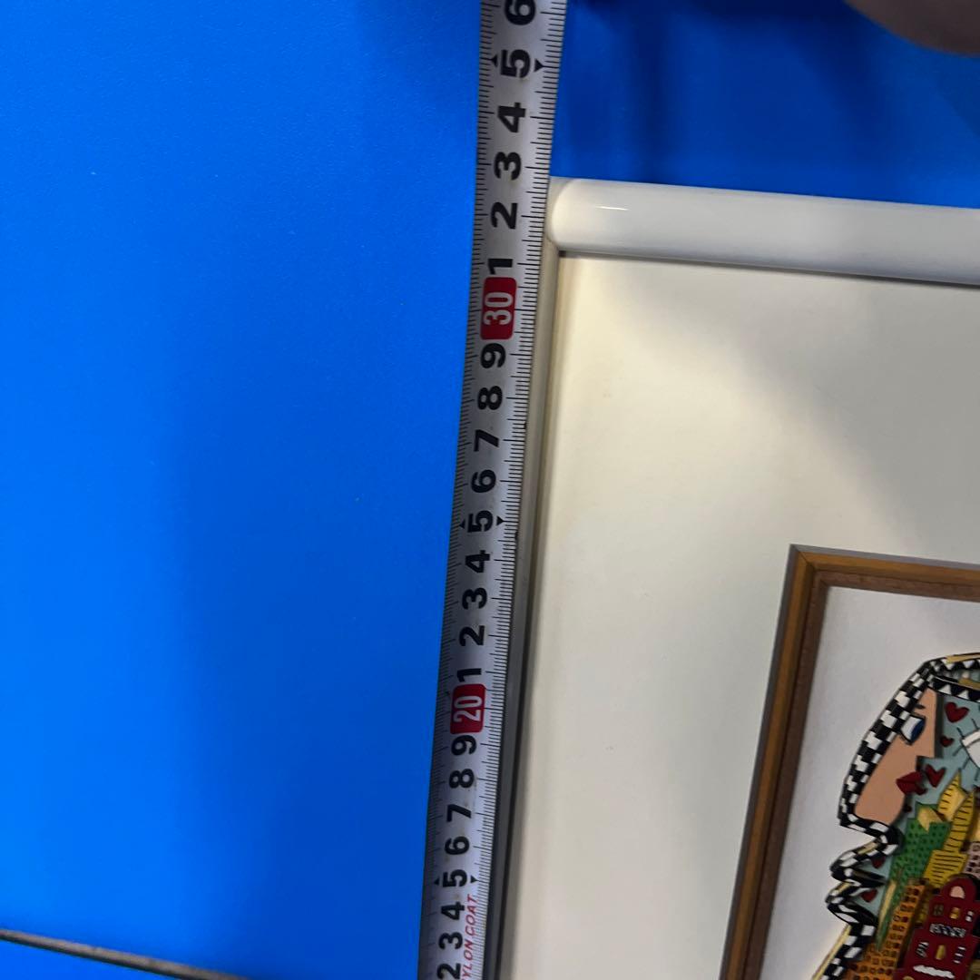 b*a様 ジェームスリジィ 真作 big brother 3Dシルクスクリーン版