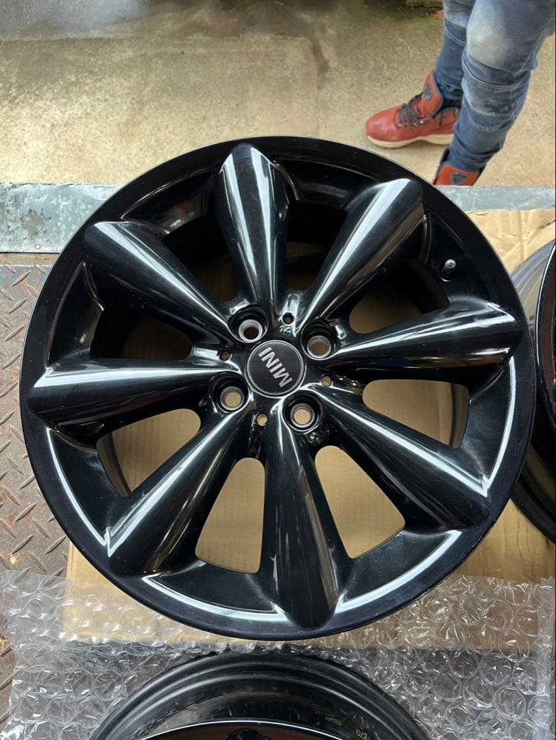 MINI ミニクーパー 純正ブラックスポークホイール 17インチ 4個セット