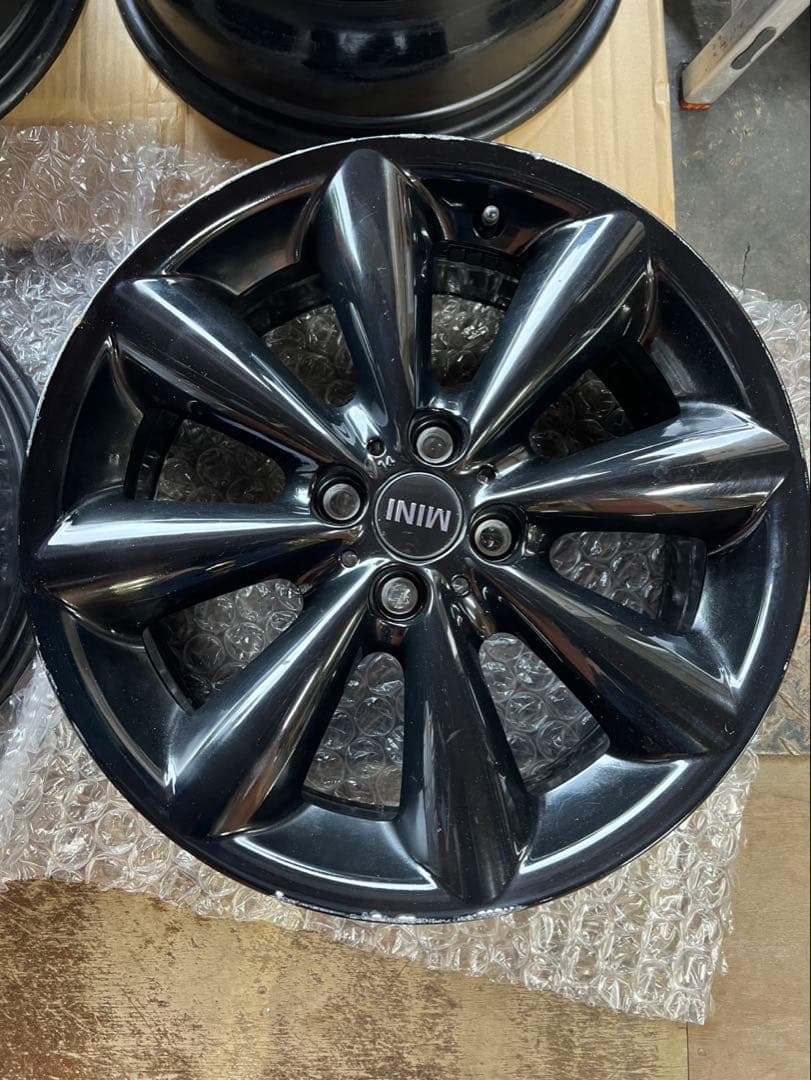 MINI ミニクーパー 純正ブラックスポークホイール 17インチ 4個セット