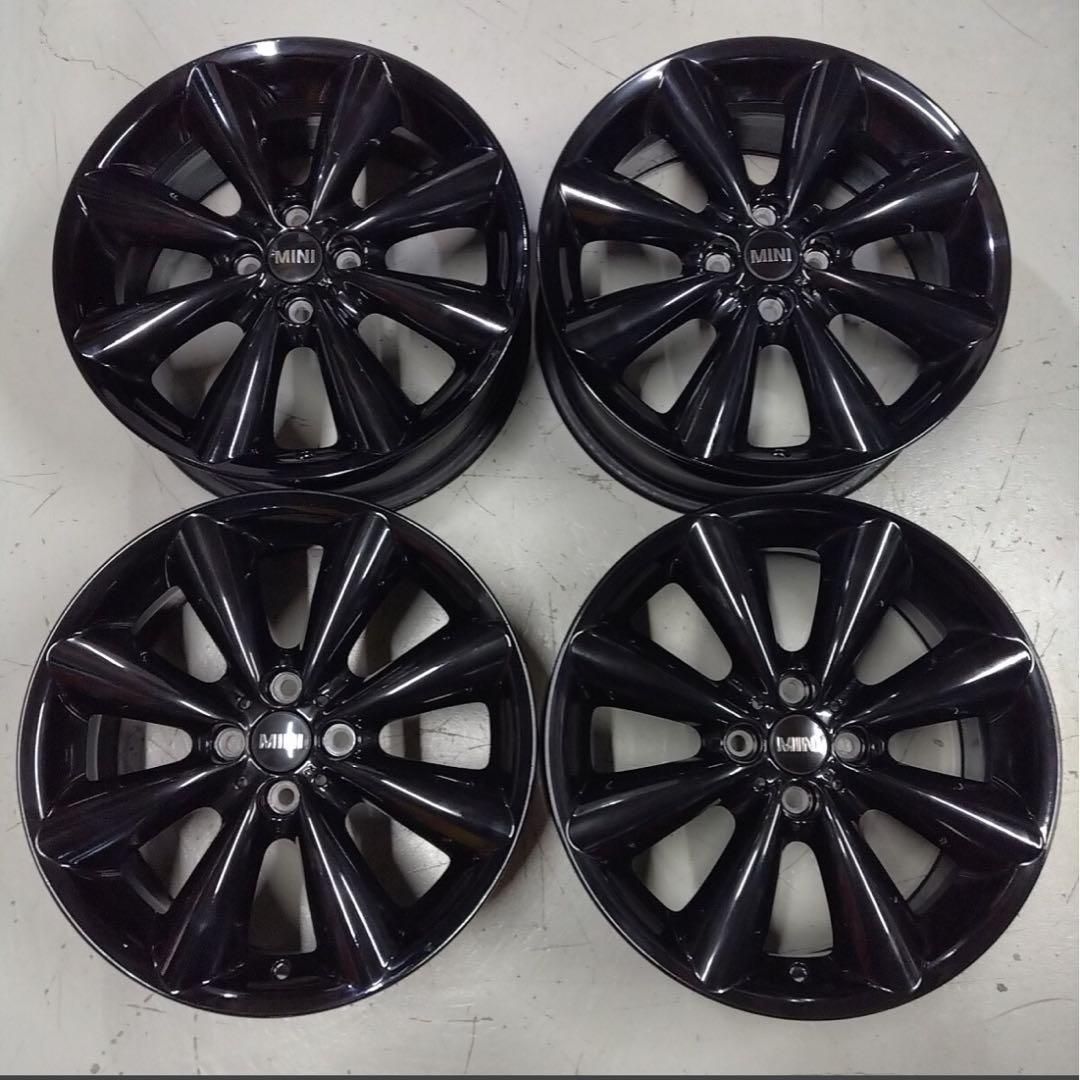 MINI ミニクーパー 純正ブラックスポークホイール 17インチ 4個セット