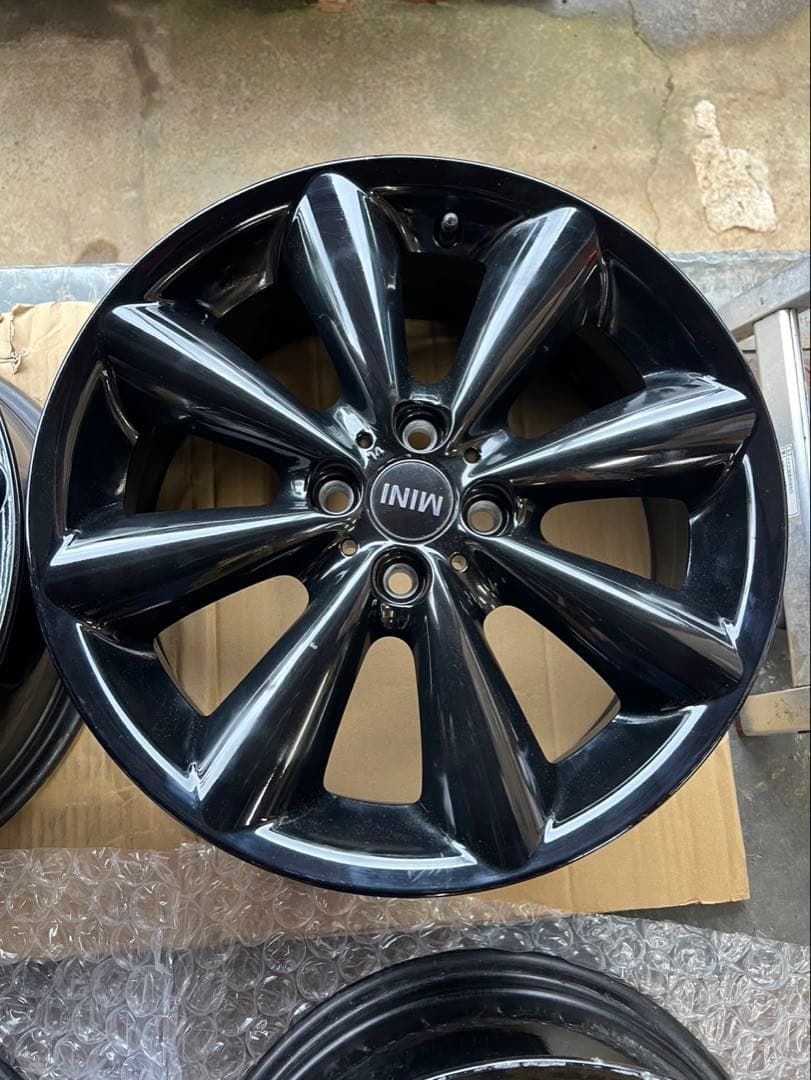 MINI ミニクーパー 純正ブラックスポークホイール 17インチ 4個セット