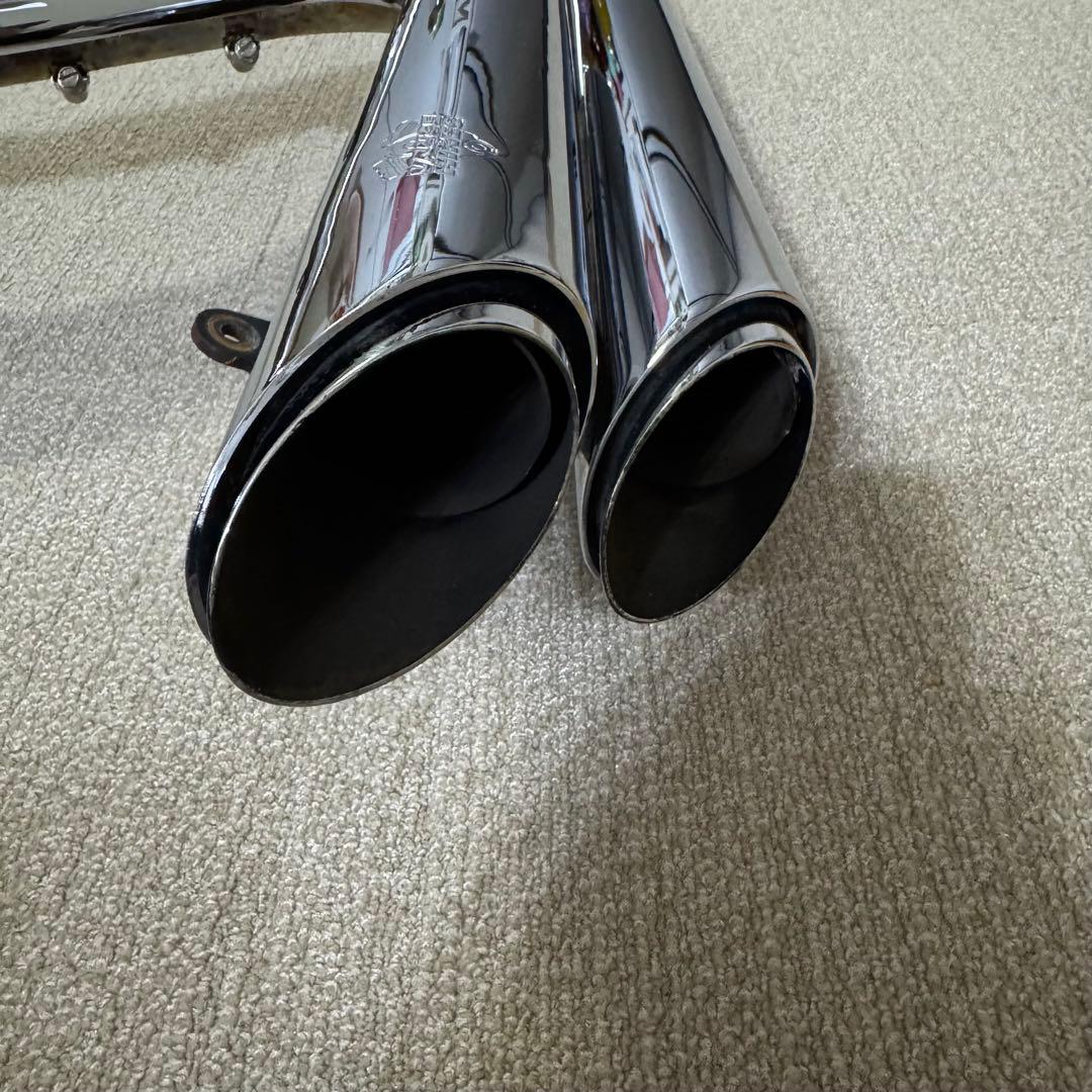 バンス＆ハインズ ショートショット スタッガード クローム ダイナ 91-05年