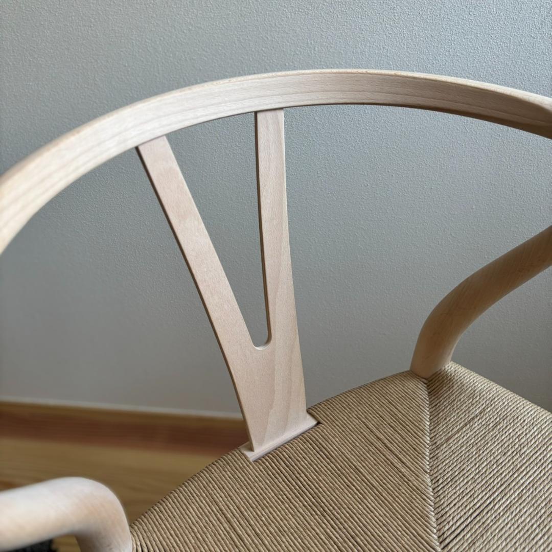 【未使用】Yチェア CH24 座面43cm カールハンセン&サン ソープ仕上