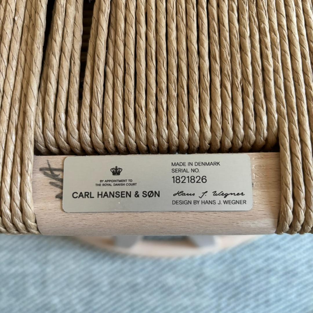 【未使用】Yチェア CH24 座面43cm カールハンセン&サン ソープ仕上