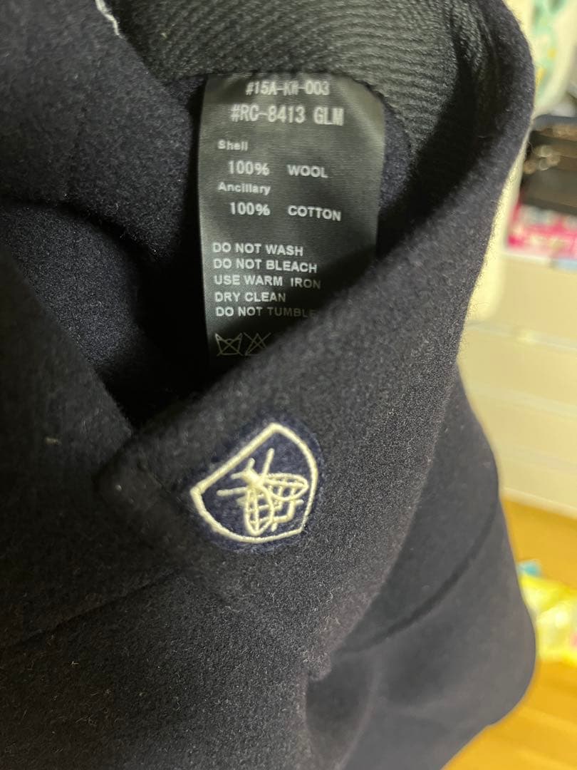 【美品】ORCIVAL オーシバル ダッフルコート ネイビー L フランス製