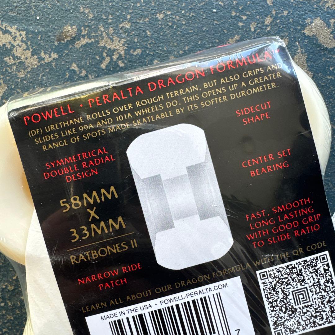 Powellウィール DRAGON RatBonesII 58mm93A
