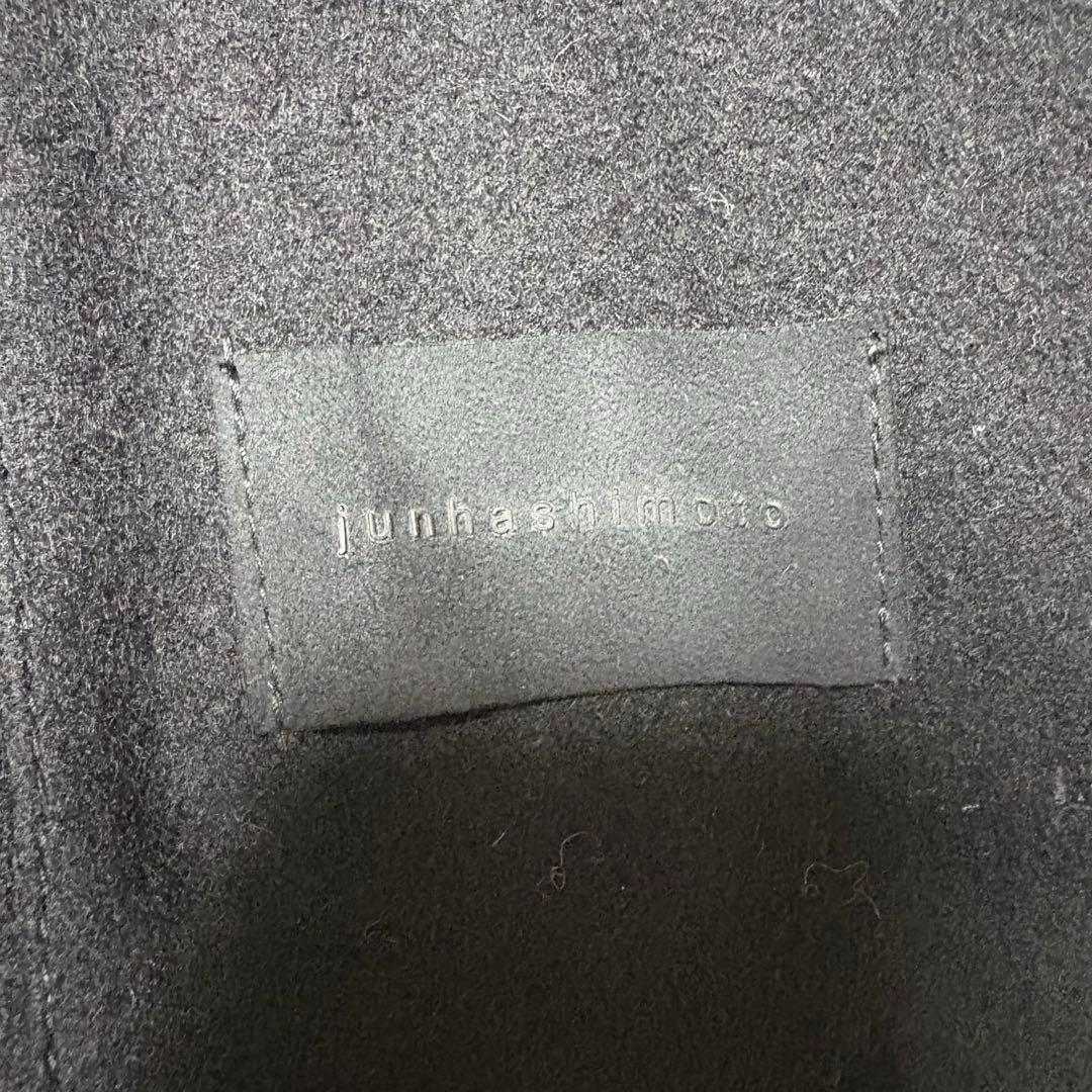 junhashimoto カシミヤ混ピーコート 黒 5サイズ