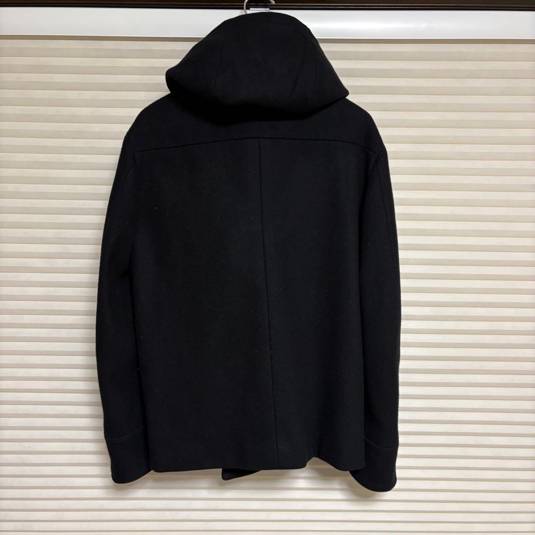 junhashimoto カシミヤ混ピーコート 黒 5サイズ