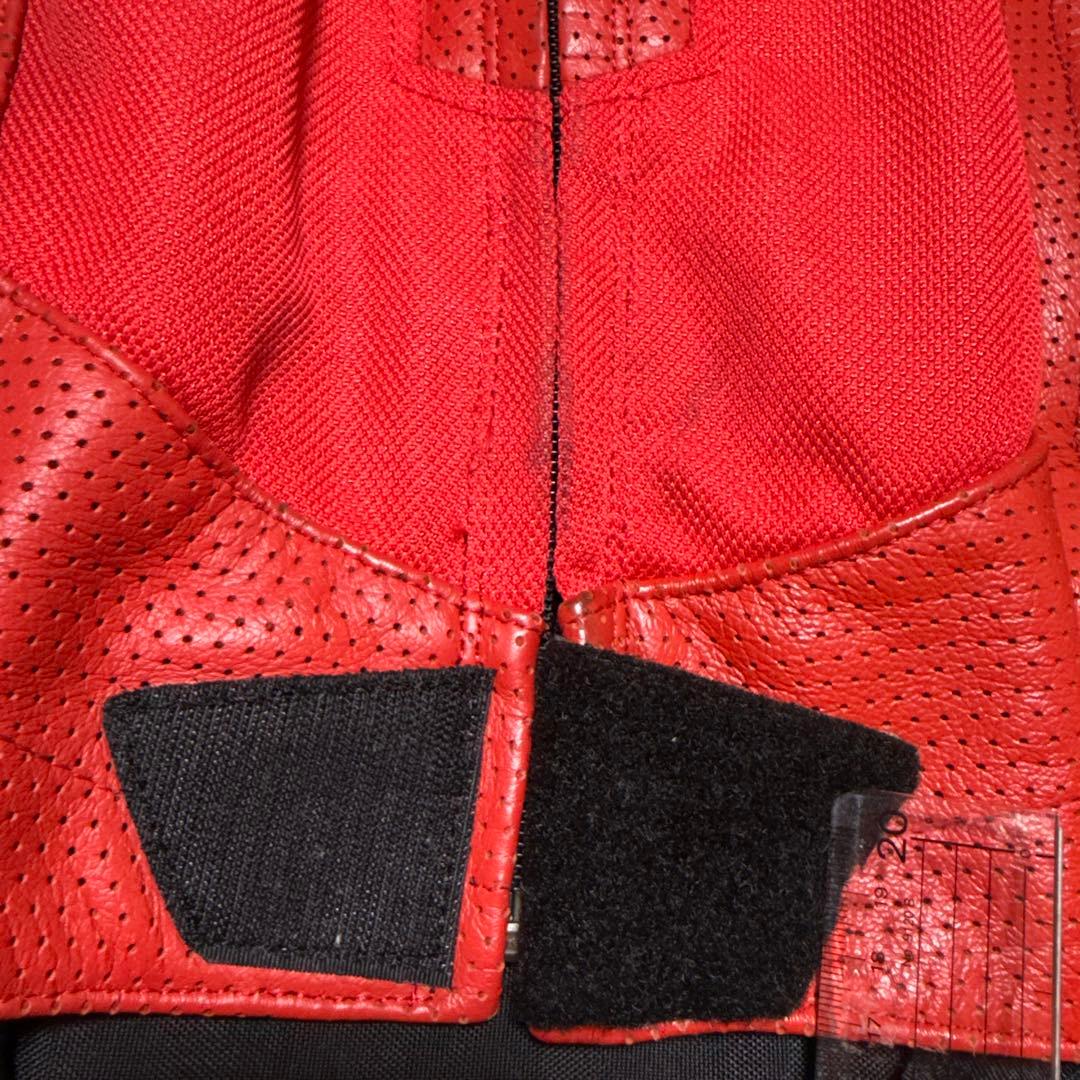 HYOD レザージャケット LLサイズ 赤／黒／白