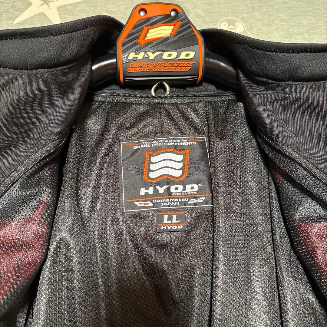 HYOD レザージャケット LLサイズ 赤／黒／白