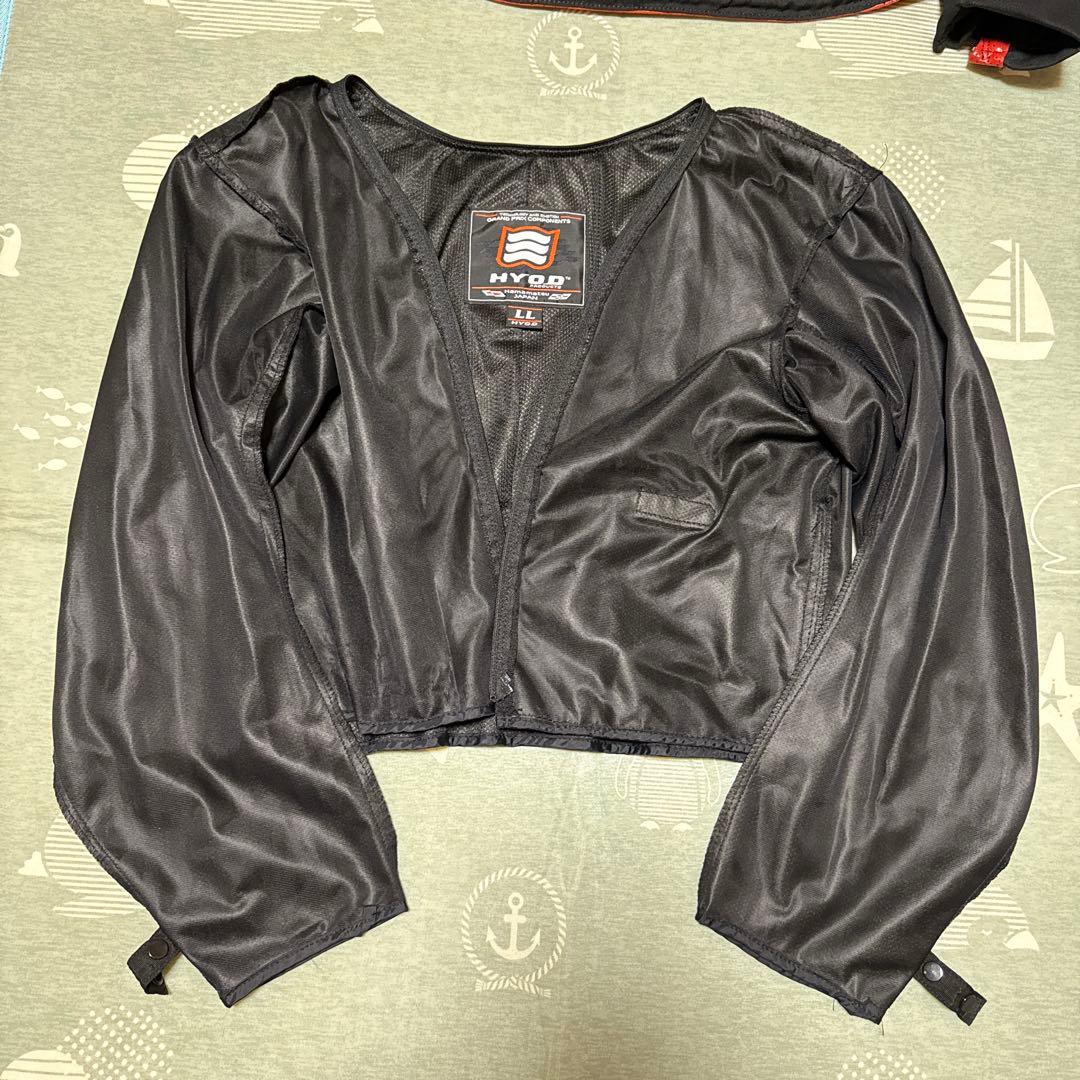 HYOD レザージャケット LLサイズ 赤／黒／白