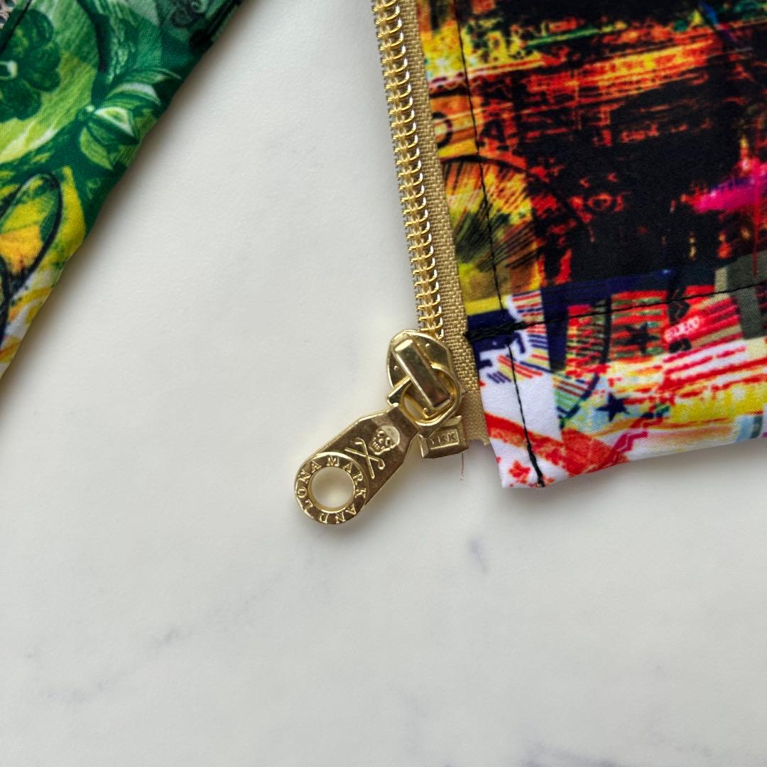 入手困難 希少XL相当 マークアンドロナ 2023年モデル 総柄 ブルゾン