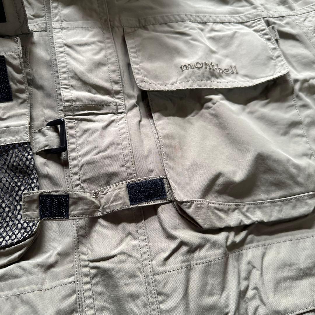 モンベル　ルアーフライ　フィッシングジャケット