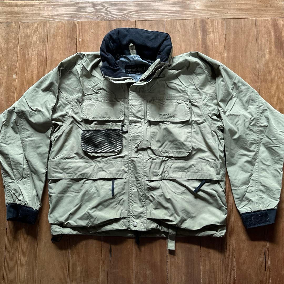モンベル　ルアーフライ　フィッシングジャケット
