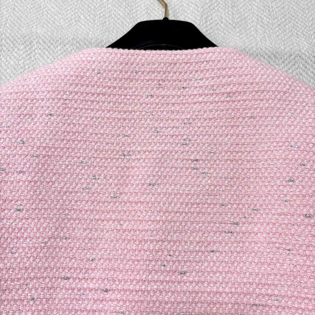 新品 blugirl Blumarine ツイード ノーカラージャケット