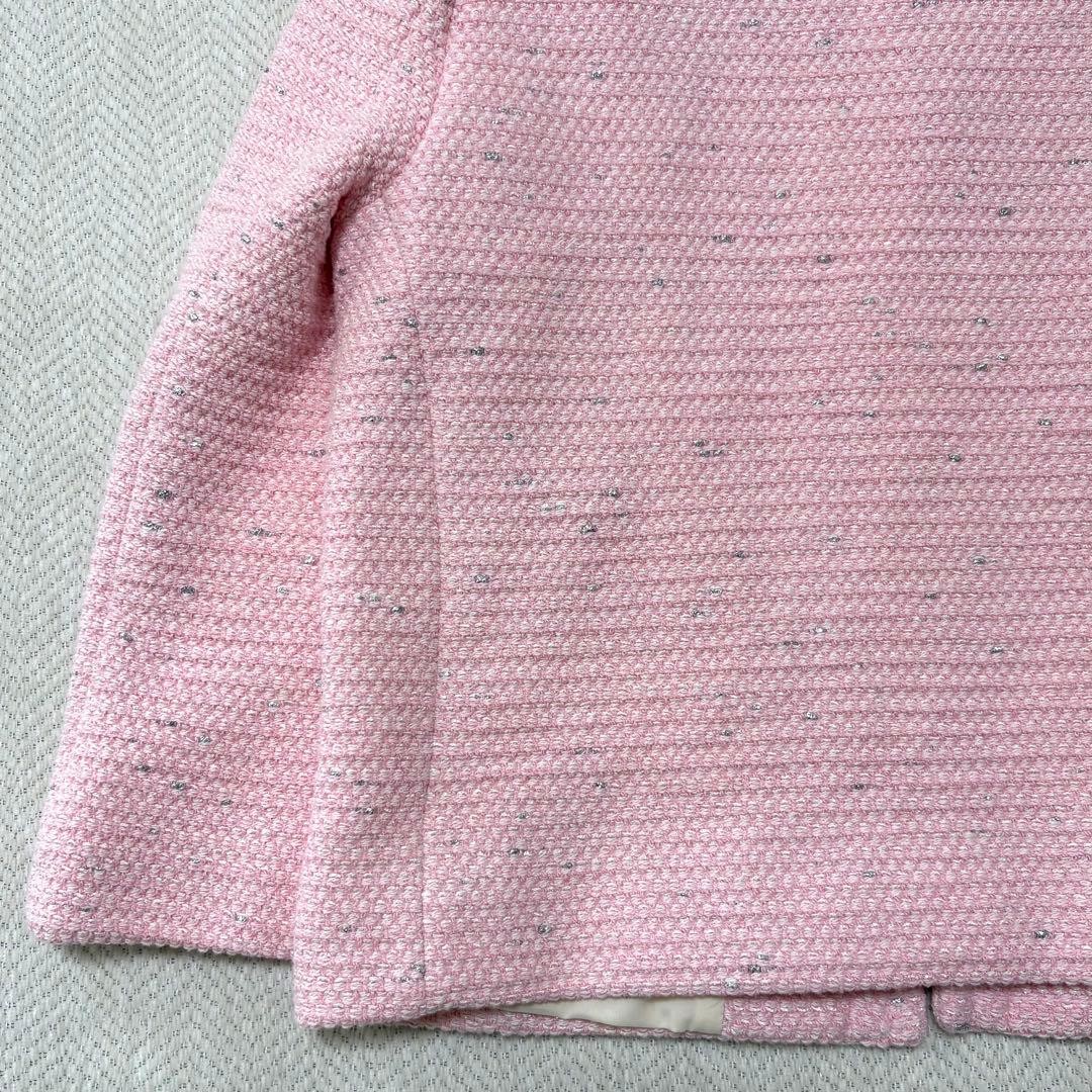 新品 blugirl Blumarine ツイード ノーカラージャケット