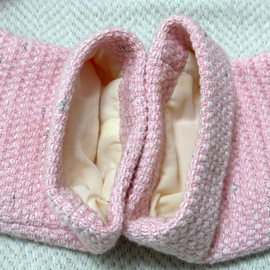 新品 blugirl Blumarine ツイード ノーカラージャケット