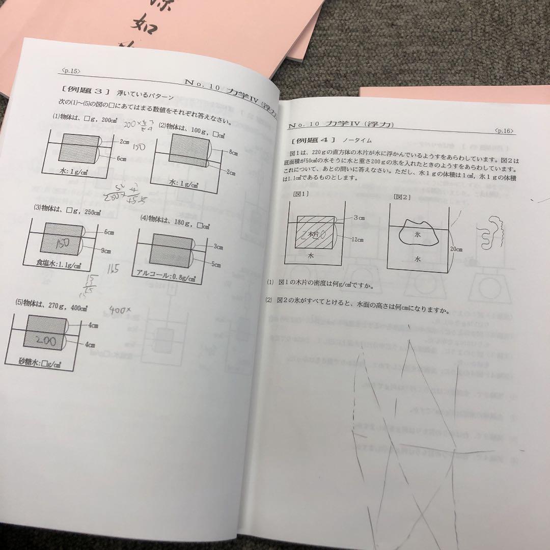 浜学園　6年　最高レベル特訓理科　風林火山　２０２１年度版　中古