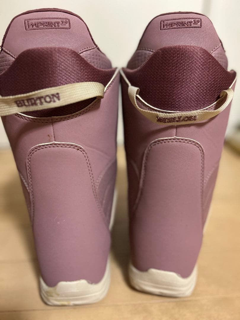 BURTON 女性用スノーボードブーツ ピンク　23センチ