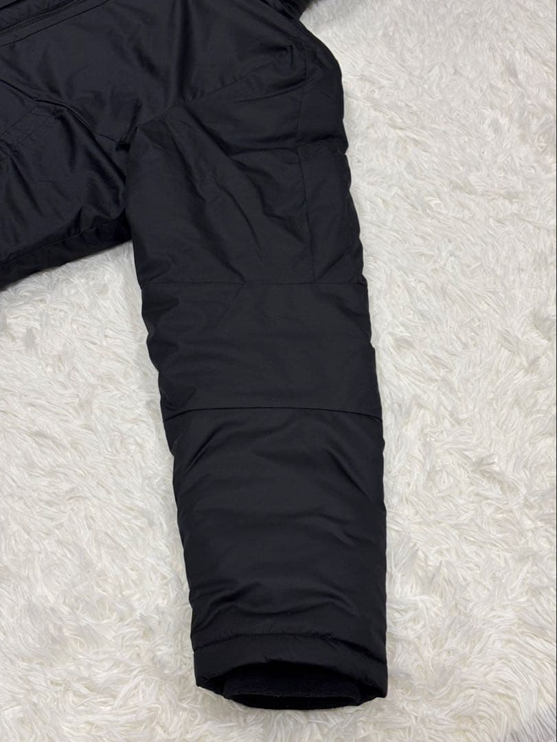 NIKE 中綿ベンチコート フード着脱可　ダブルジップ　XLサイズ　ブラック