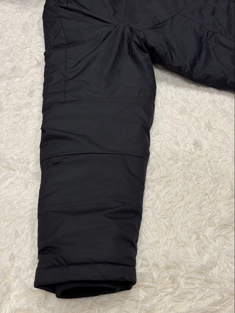 NIKE 中綿ベンチコート フード着脱可　ダブルジップ　XLサイズ　ブラック