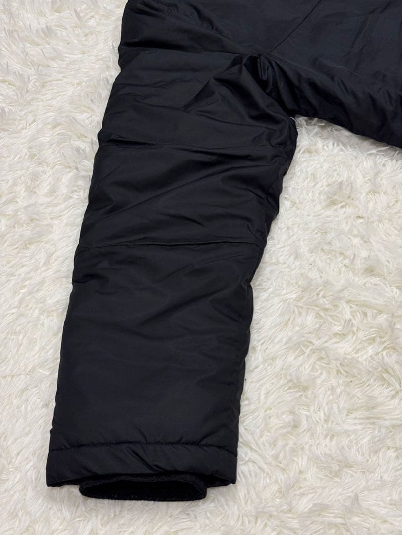 NIKE 中綿ベンチコート フード着脱可　ダブルジップ　XLサイズ　ブラック