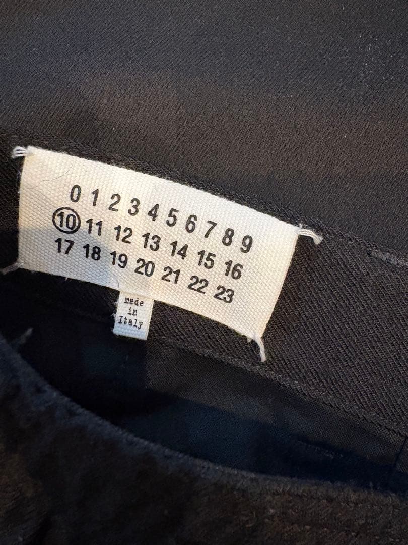 Maison Margiela メゾンマルジェラ ウールイージーワイドスラックス