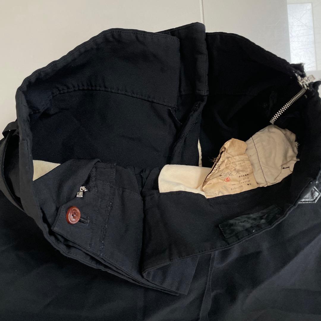 COMMEdes GARÇONS 縮絨キュロットスカート