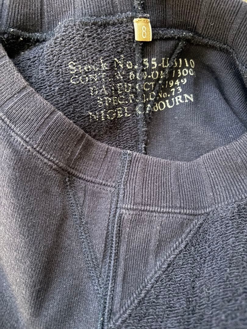 ナイジェルケーボン　ARMY CREW JERSEY navy 8