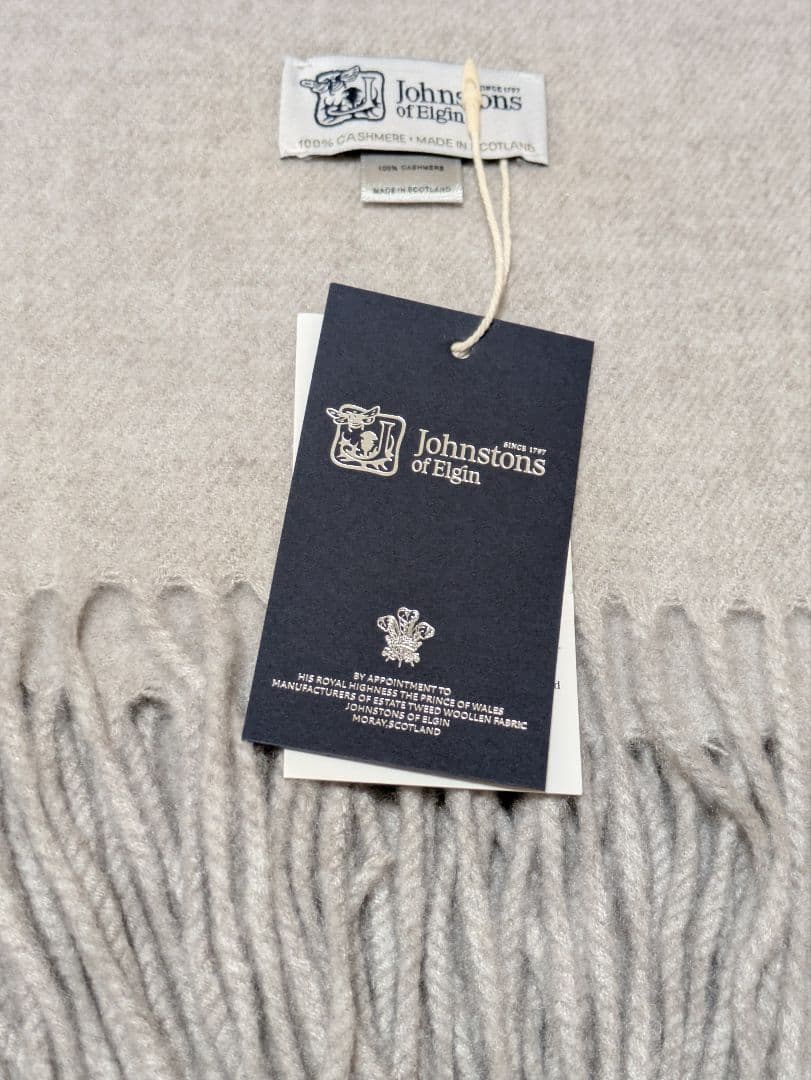 Johnstons ジョンストンズ オブ エレガン 大判 ストール