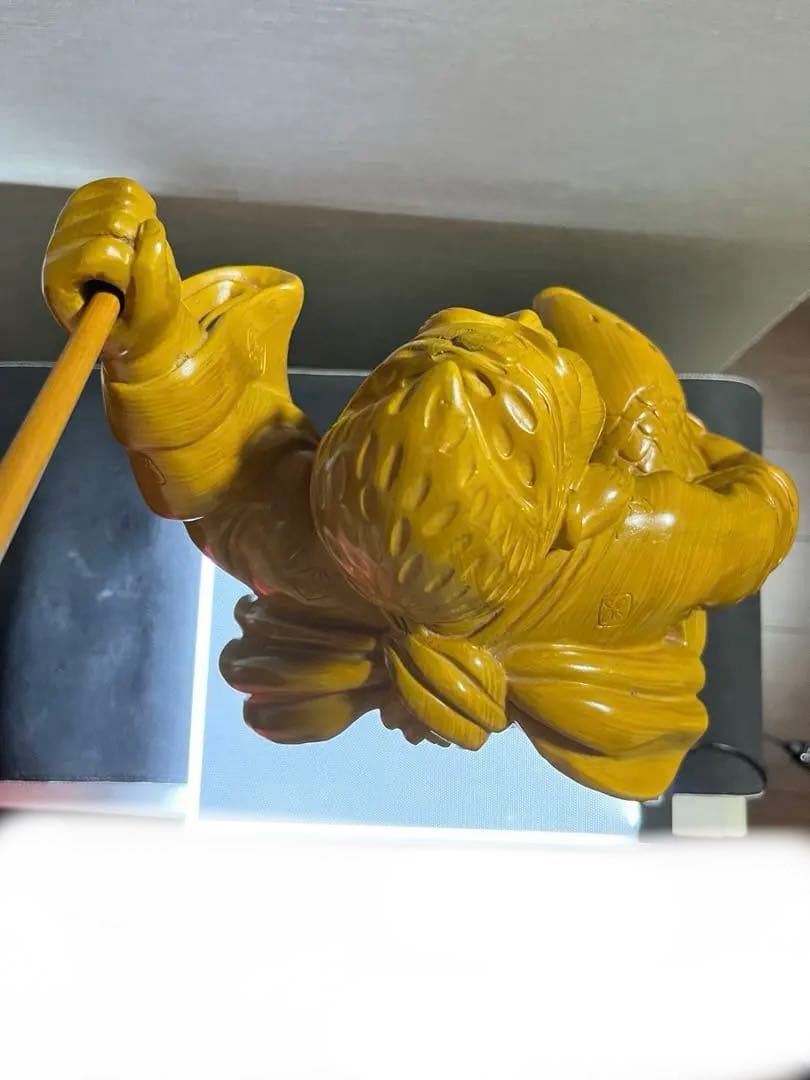 大黒天　恵比寿 二柱 二天像 仏像　置物 七福 神風水開運金運招財骨董