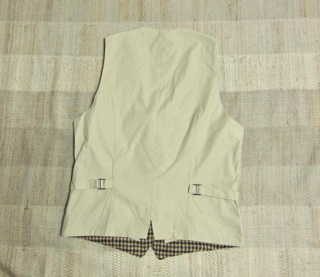 【美品】ハリスツイード テーラードジャケットとベストのセット