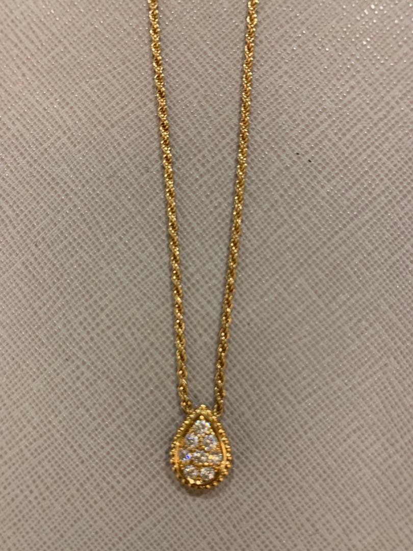 【ブシュロン】セルパンボエム ダイヤ ペンダント スモールYG 18K