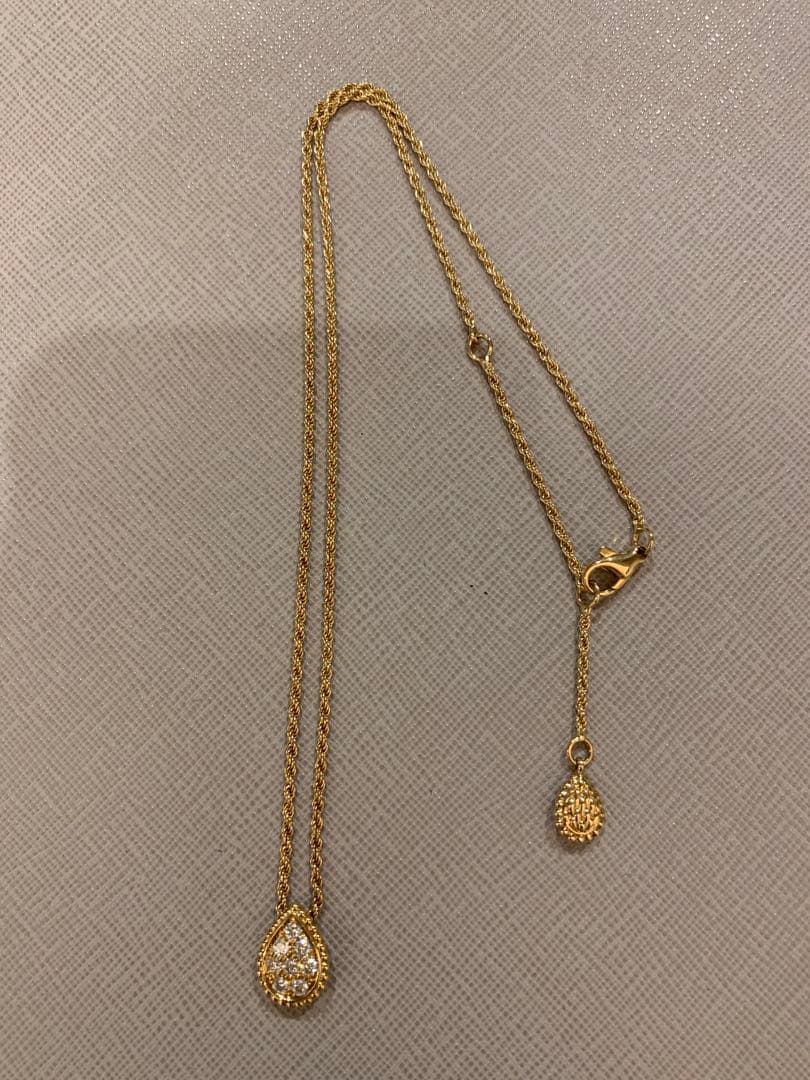 【ブシュロン】セルパンボエム ダイヤ ペンダント スモールYG 18K