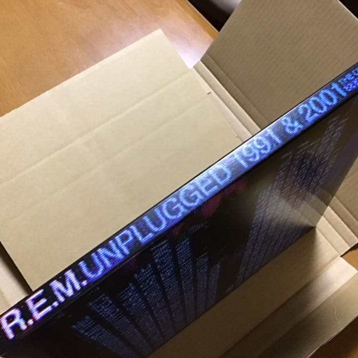 R.E.M. アンプラグド1991/2001  4LP